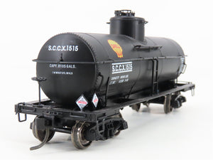 HO Scale Proto 2000 SCCX Shell Oil 8k Gal Type 21 Single Dome Tankcar #1515