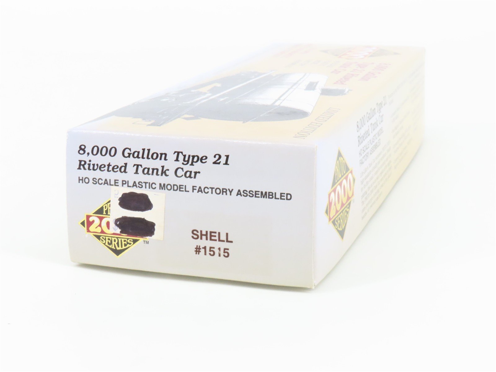 HO Scale Proto 2000 SCCX Shell Oil 8k Gal Type 21 Single Dome Tankcar #1515
