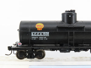 HO Scale Proto 2000 SCCX Shell Oil 8k Gal Type 21 Single Dome Tankcar #1508