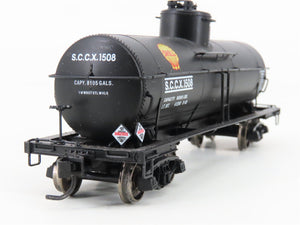 HO Scale Proto 2000 SCCX Shell Oil 8k Gal Type 21 Single Dome Tankcar #1508