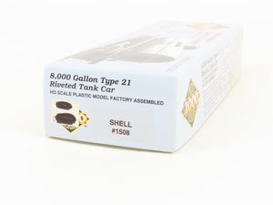 HO Scale Proto 2000 SCCX Shell Oil 8k Gal Type 21 Single Dome Tankcar #1508