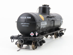 HO Scale Proto 2000 SCCX Shell Oil 8k Gal Type 21 Single Dome Tankcar #1508