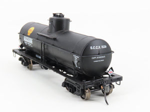 HO Scale Proto 2000 SCCX Shell Oil 8k Gal Type 21 Single Dome Tankcar #1508