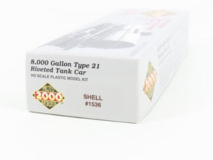 HO Scale Proto 2000 SCCX Shell Oil 8k Gal Type 21 Single Dome Tankcar #1508