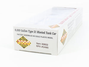 HO Scale Proto 2000 30652 RPX Shell 8k Gal Type 21 Single Dome Tankcar #2490