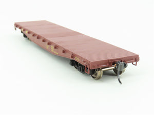 HO Scale Red Caboose RC-22171 WP Western Pacific 42' Fishbelly Flatcar #2869