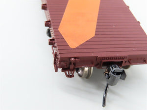 HO Scale Red Caboose RC-22171 WP Western Pacific 42' Fishbelly Flatcar #2869
