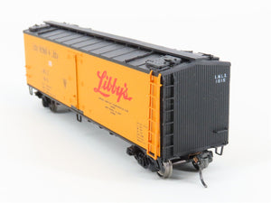 HO Scale Red Caboose RC-4425-2 LMLX Libby McNeill R-30-12-9 Reefer Car #1615