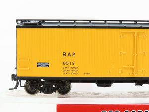 HO Scale Red Caboose RR-34421-18 BAR Bangor & Aroostook Reefer Car #6518