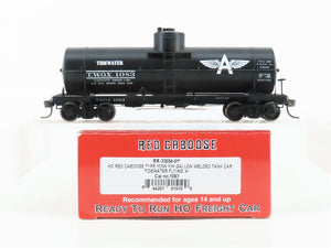 HO Scale Red Caboose RR-33054-01 TWOX Tidewater Single Dome Tankcar #1083