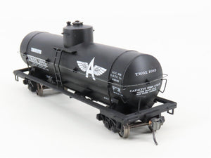 HO Scale Red Caboose RR-33054-01 TWOX Tidewater Single Dome Tankcar #1083
