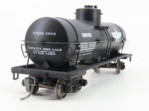 HO Scale Red Caboose RR-33054-01 TWOX Tidewater Single Dome Tankcar #1083