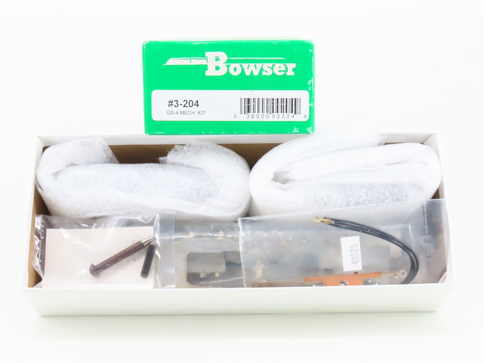 HO Scale Bowser 3-204 Undecorated GS-4 4-8-4 Steam Locomotive Kit