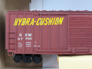 HO Scale Athearn 5070 SSW Cotton Belt 50' Double Door Box Car #67700 Custom