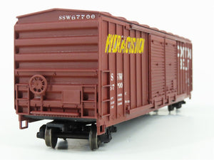 HO Scale Athearn 5070 SSW Cotton Belt 50' Double Door Box Car #67700 Custom