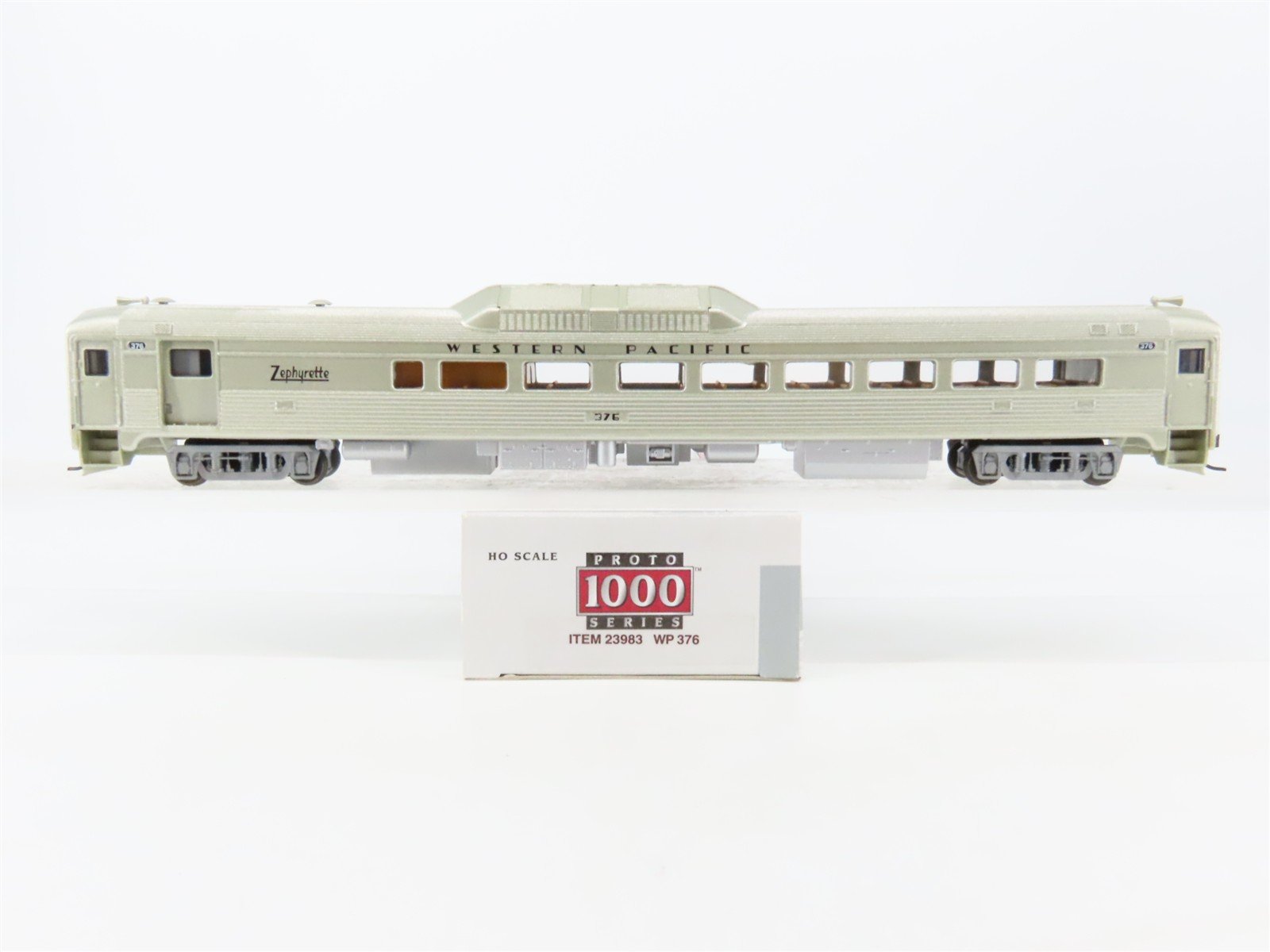 HO Scale Proto 1000 23983 WP Western Pacific RDC Diesel Passenger Car #376