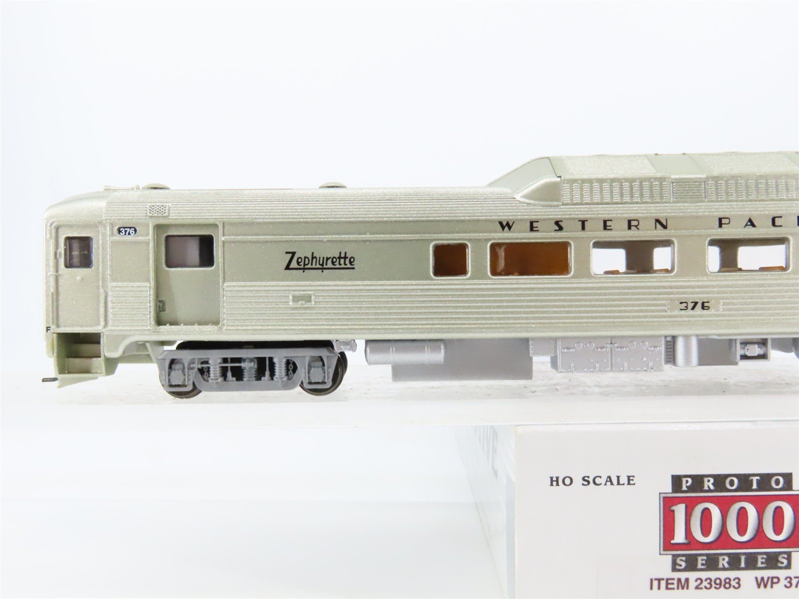 HO Scale Proto 1000 23983 WP Western Pacific RDC Diesel Passenger Car #376