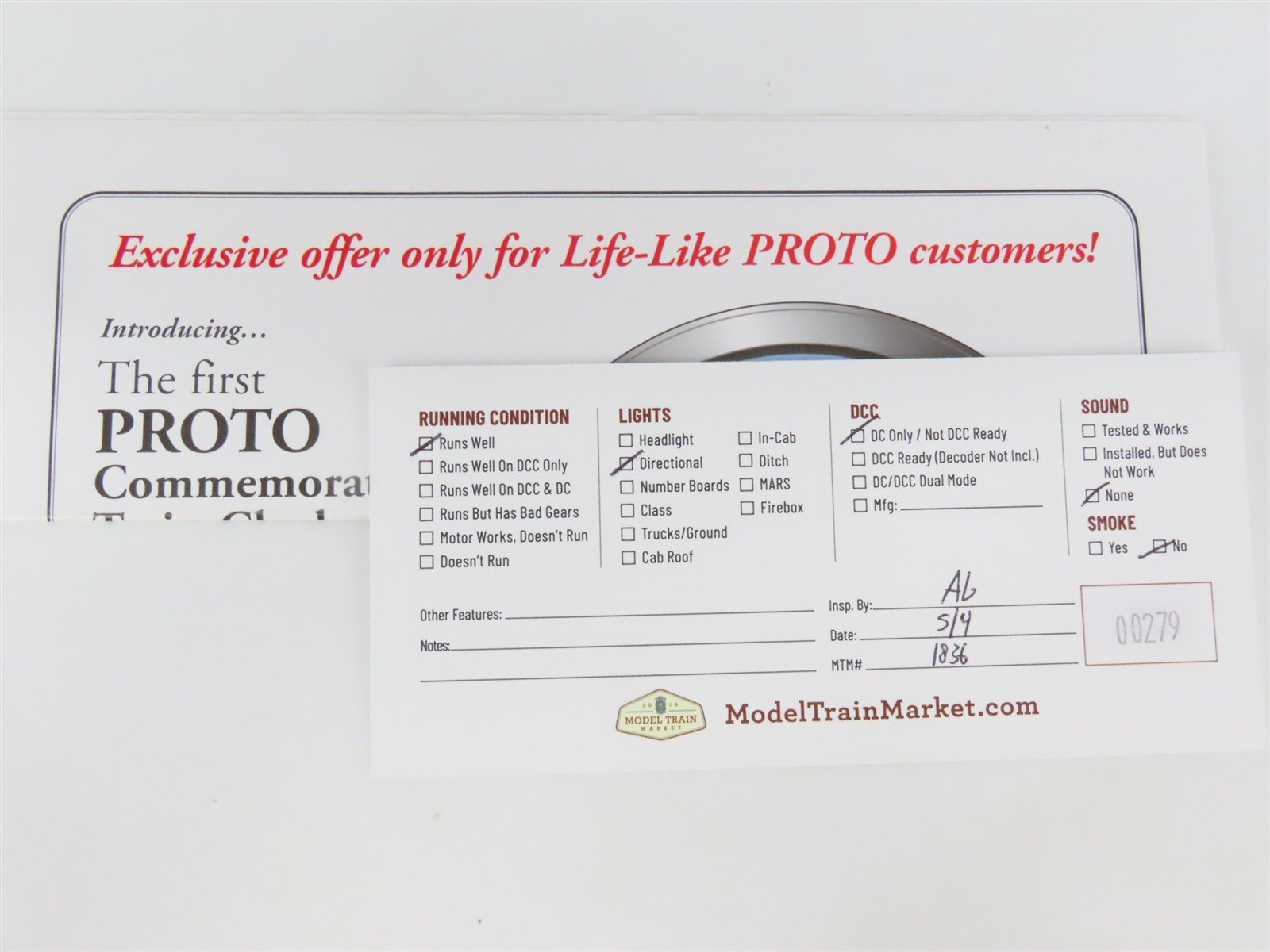 HO Scale Proto 1000 23983 WP Western Pacific RDC Diesel Passenger Car #376