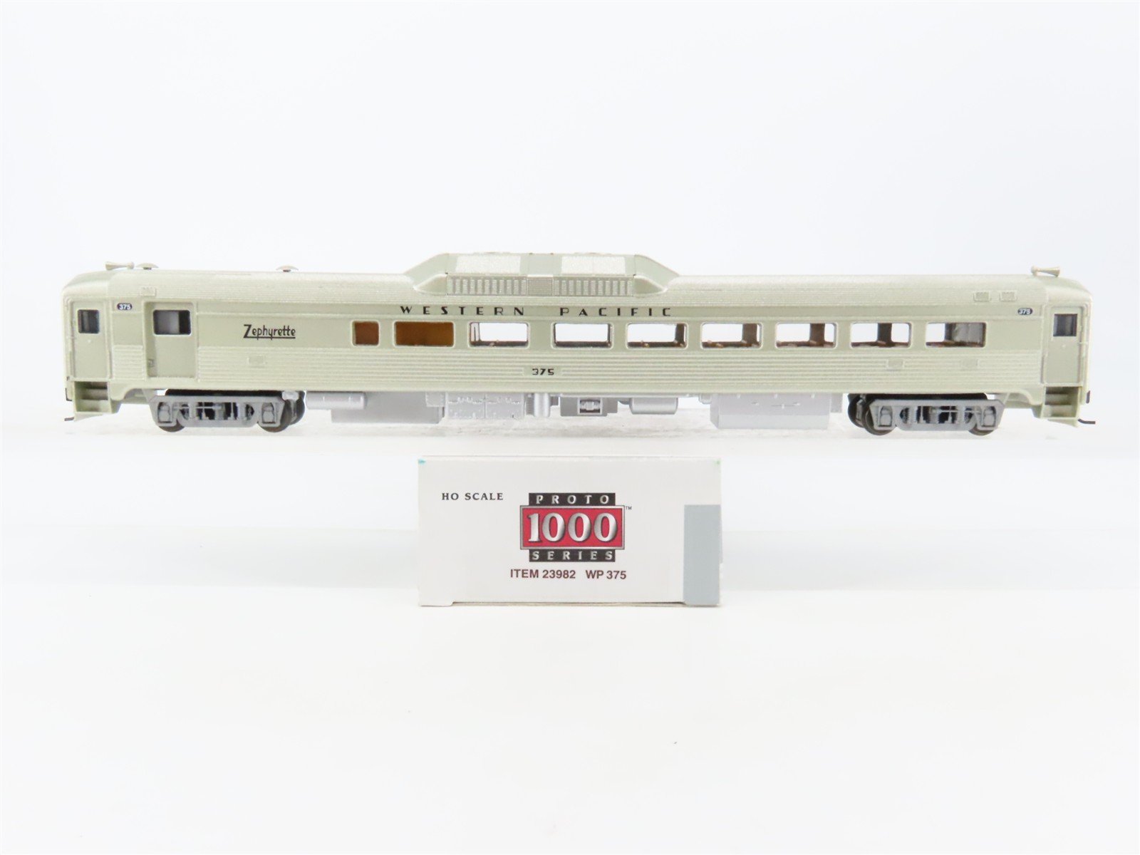 HO Scale Proto 1000 23982 WP Western Pacific RDC Diesel Passenger Car #375