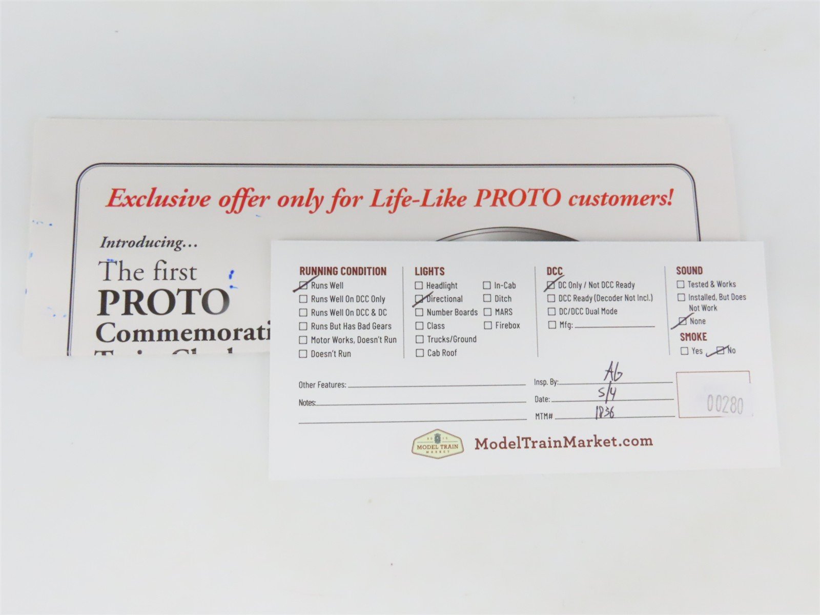 HO Scale Proto 1000 23982 WP Western Pacific RDC Diesel Passenger Car #375
