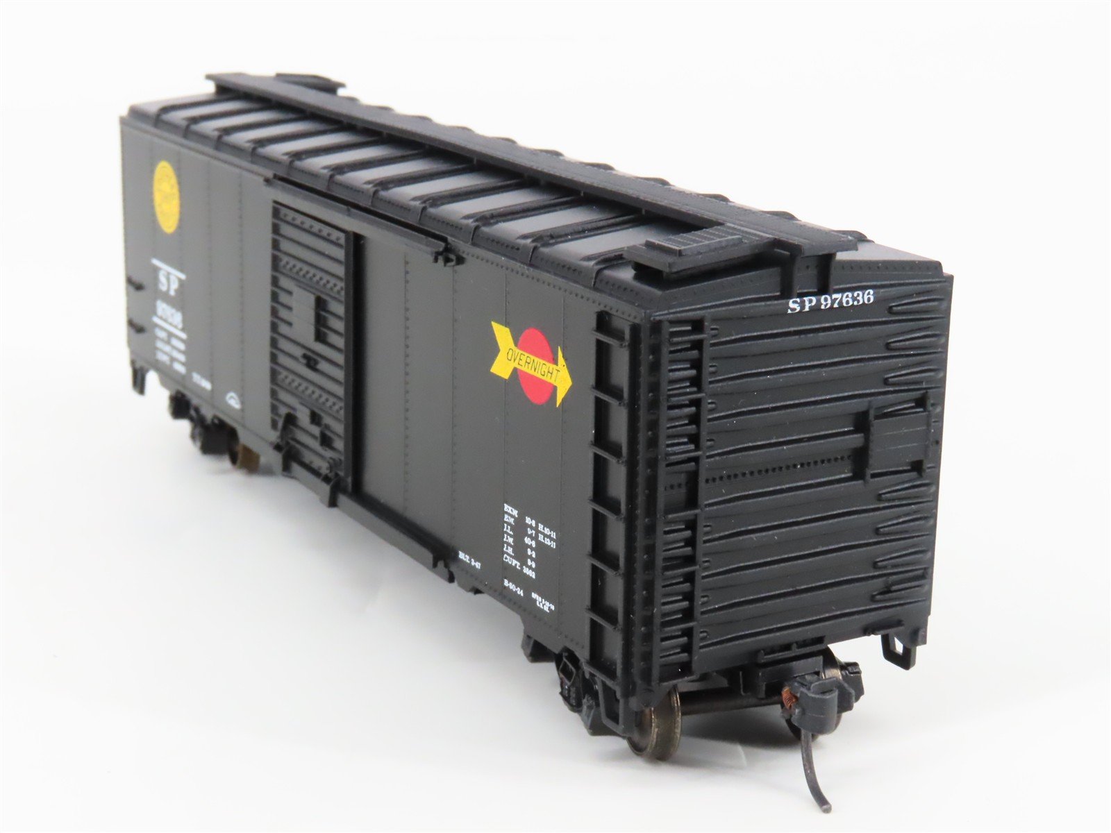 HO Scale Athearn Bev-Bel 1139-4 SP Southern Pacific Overnight 40' Box Car #97636