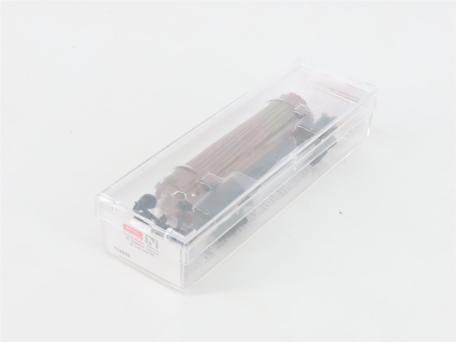 N Scale Micro-Trains MTL 113030 40' Skeleton Log Car w/ Log Load