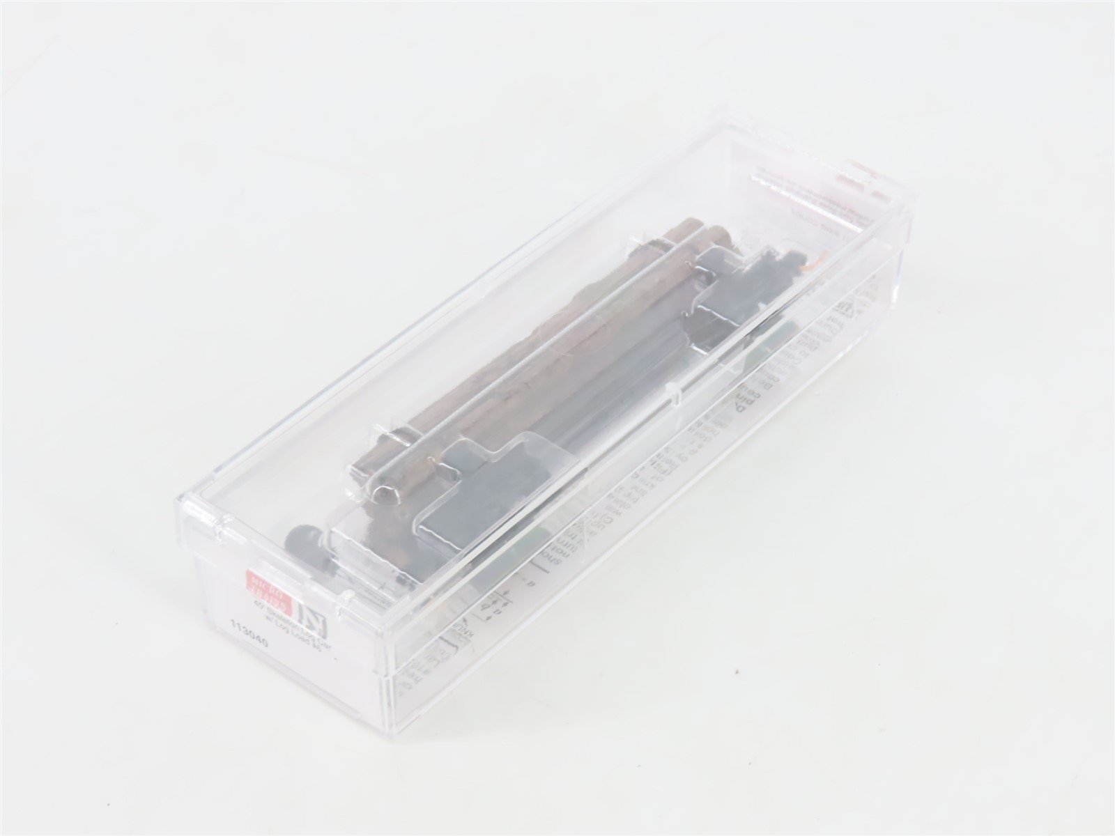 N Scale Micro-Trains MTL 113040 40' Skeleton Log Car w/ Log Load