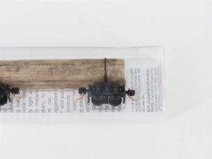 N Scale Micro-Trains MTL 11300720 Disconnect Log Car w/ Log Load