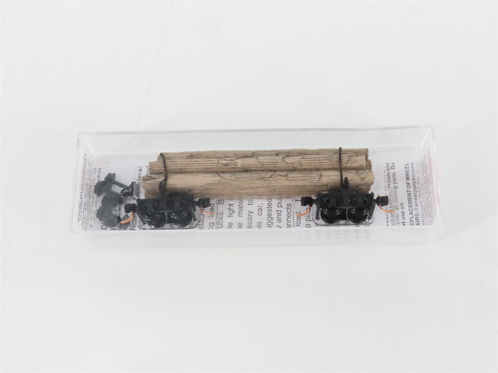 N Scale Micro-Trains MTL 11300710 Disconnect Log Car w/ Logs