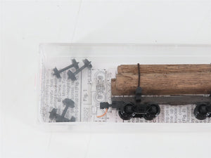 N Scale Micro-Trains MTL 113520 30' Skeleton Log Car w/ Log Load