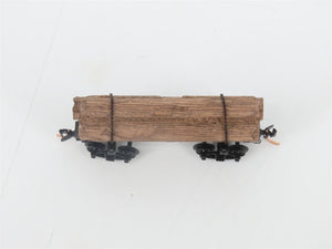 N Scale Micro-Trains MTL 113520 30' Skeleton Log Car w/ Log Load