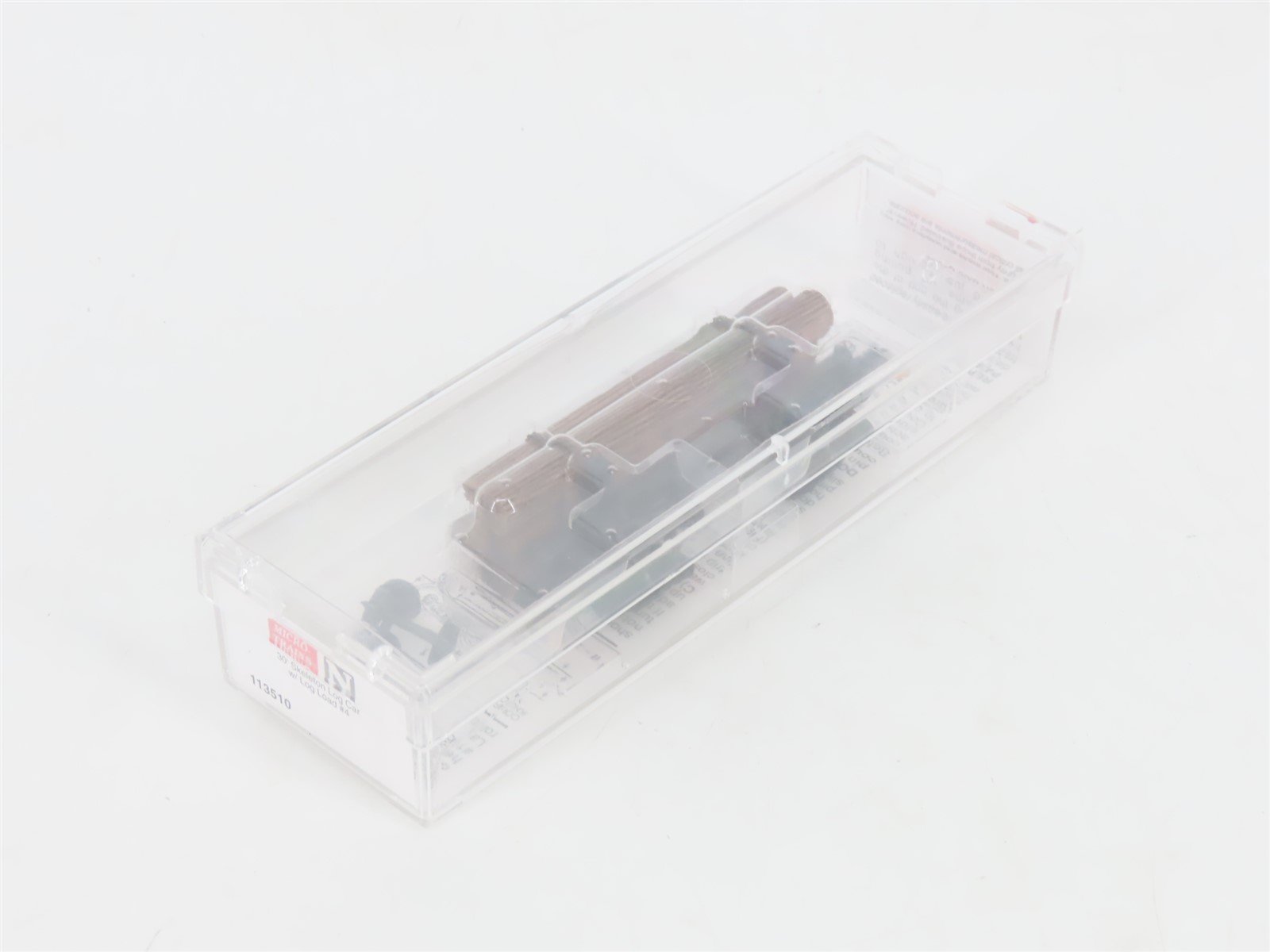 N Scale Micro-Trains MTL 113510 30' Skeleton Log Car w/ Log Load