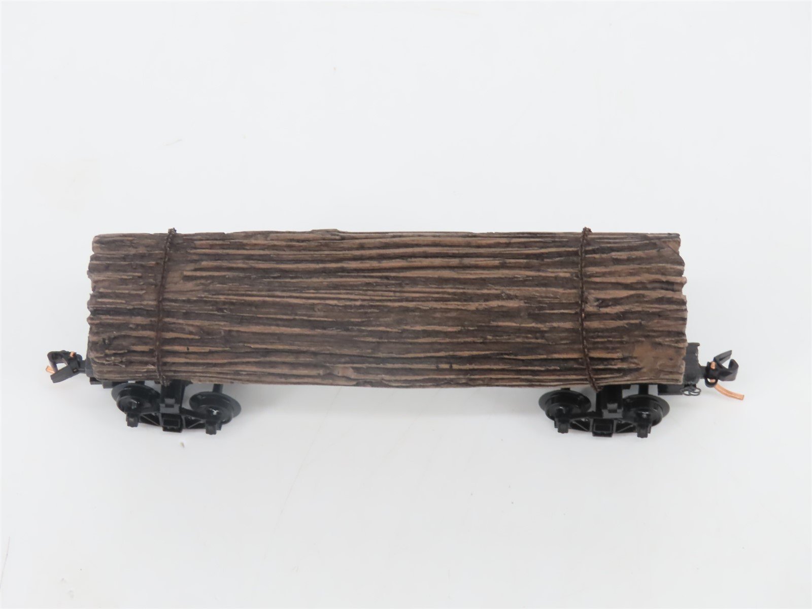 N Scale Micro-Trains MTL 113030 40' Skeleton Log Car w/ Log Load