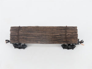 N Scale Micro-Trains MTL 113030 40' Skeleton Log Car w/ Log Load