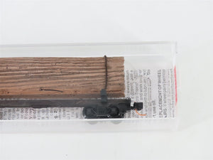N Scale Micro-Trains MTL 113030 40' Skeleton Log Car w/ Log Load