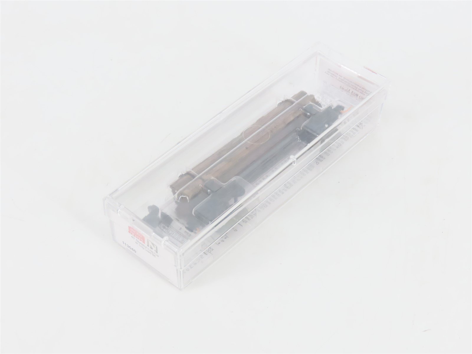 N Scale Micro-Trains MTL 113040 40' Skeleton Log Car w/ Log Load