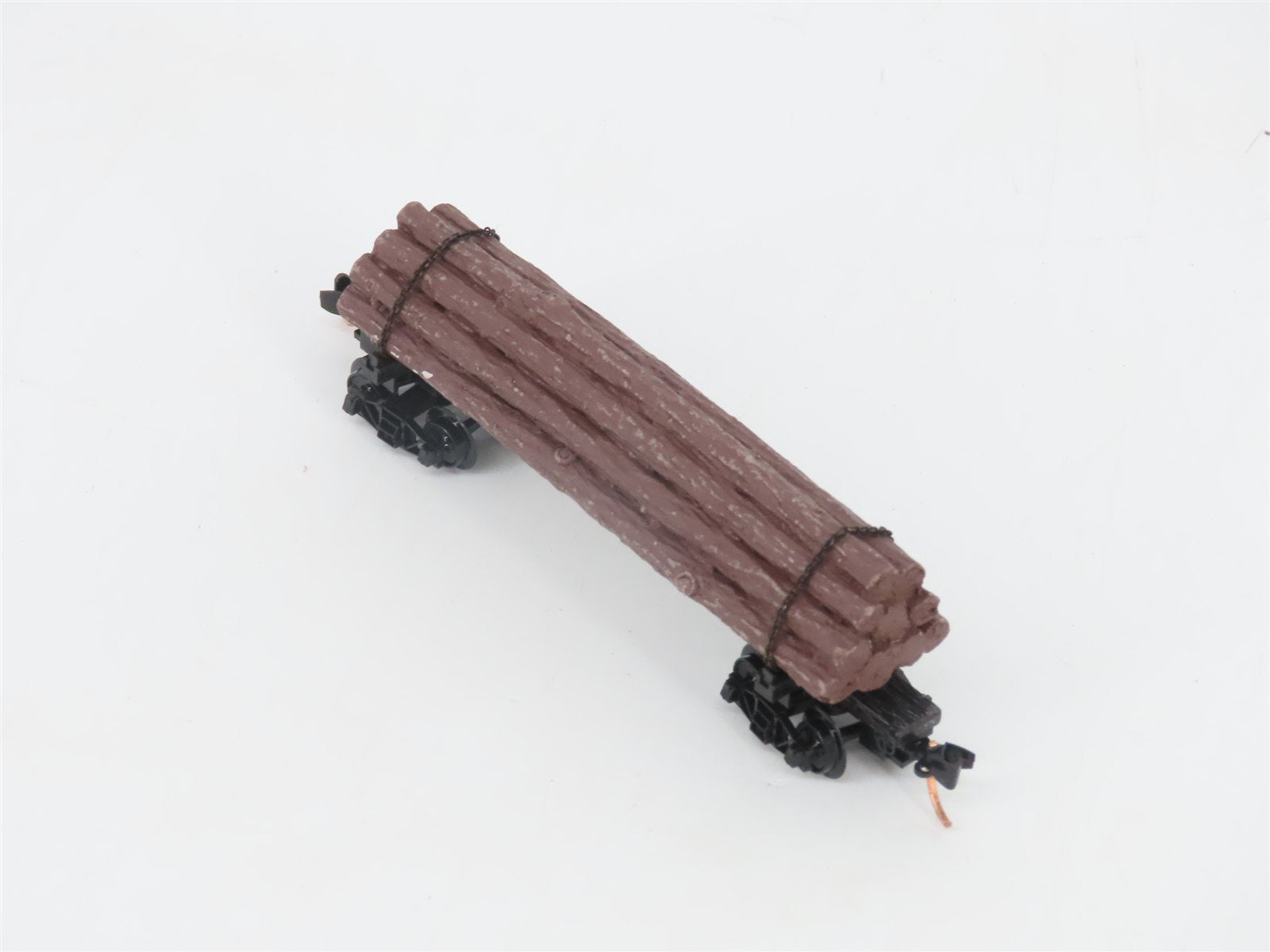 N Scale Micro-Trains MTL 113020 40' Skeleton Log Car w/ Log Load