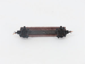 N Scale Micro-Trains MTL 113020 40' Skeleton Log Car w/ Log Load