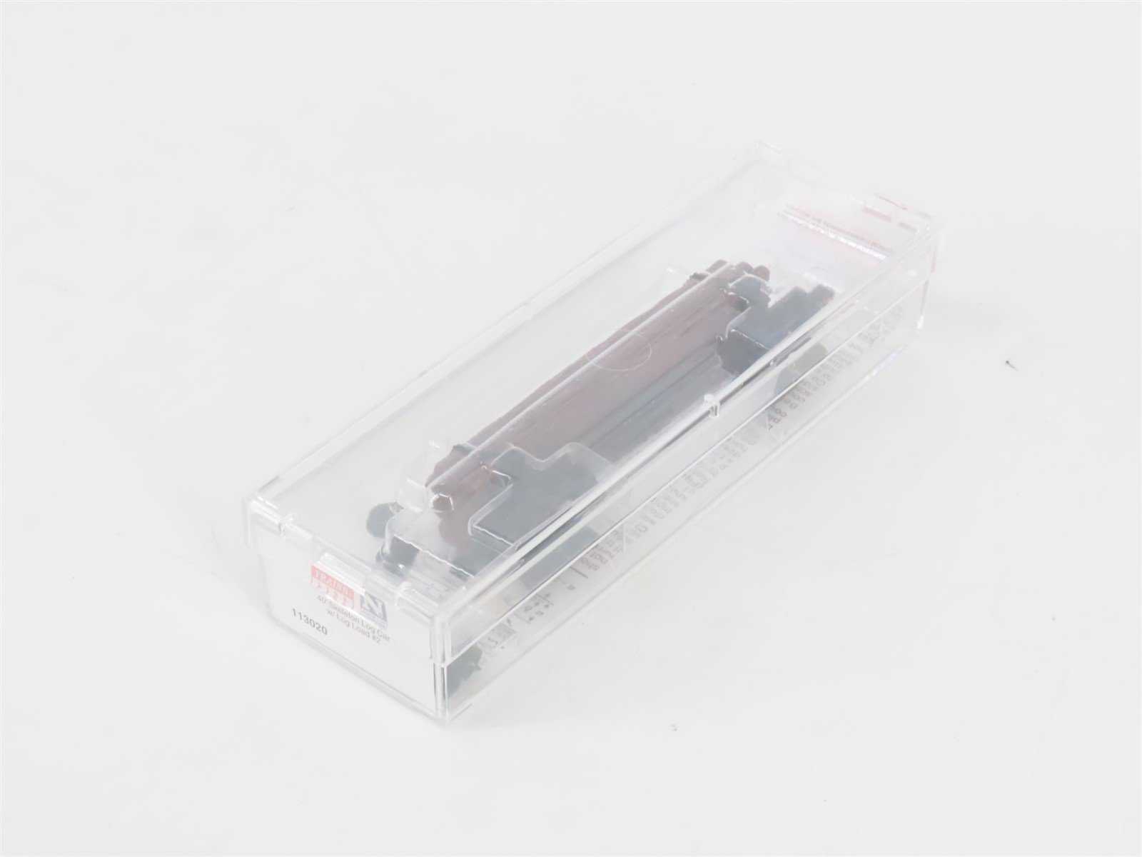 N Scale Micro-Trains MTL 113020 40' Skeleton Log Car w/ Log Load