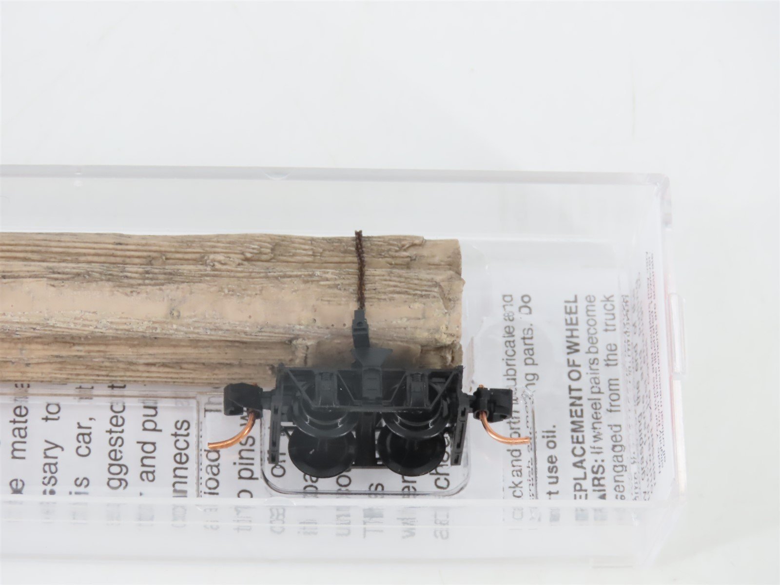 N Scale Micro-Trains MTL 11300720 Disconnect Log Car w/ Log Load