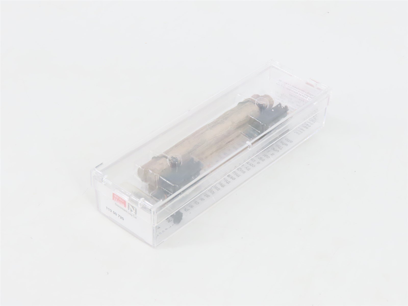 N Scale Micro-Trains MTL 11300720 Disconnect Log Car w/ Log Load