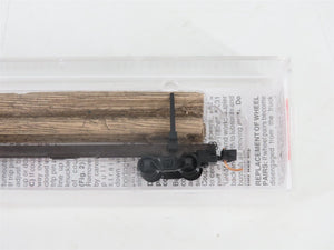 N Scale Micro-Trains MTL 11400050 40' Modern Log Car w/ Uprights & Log Load