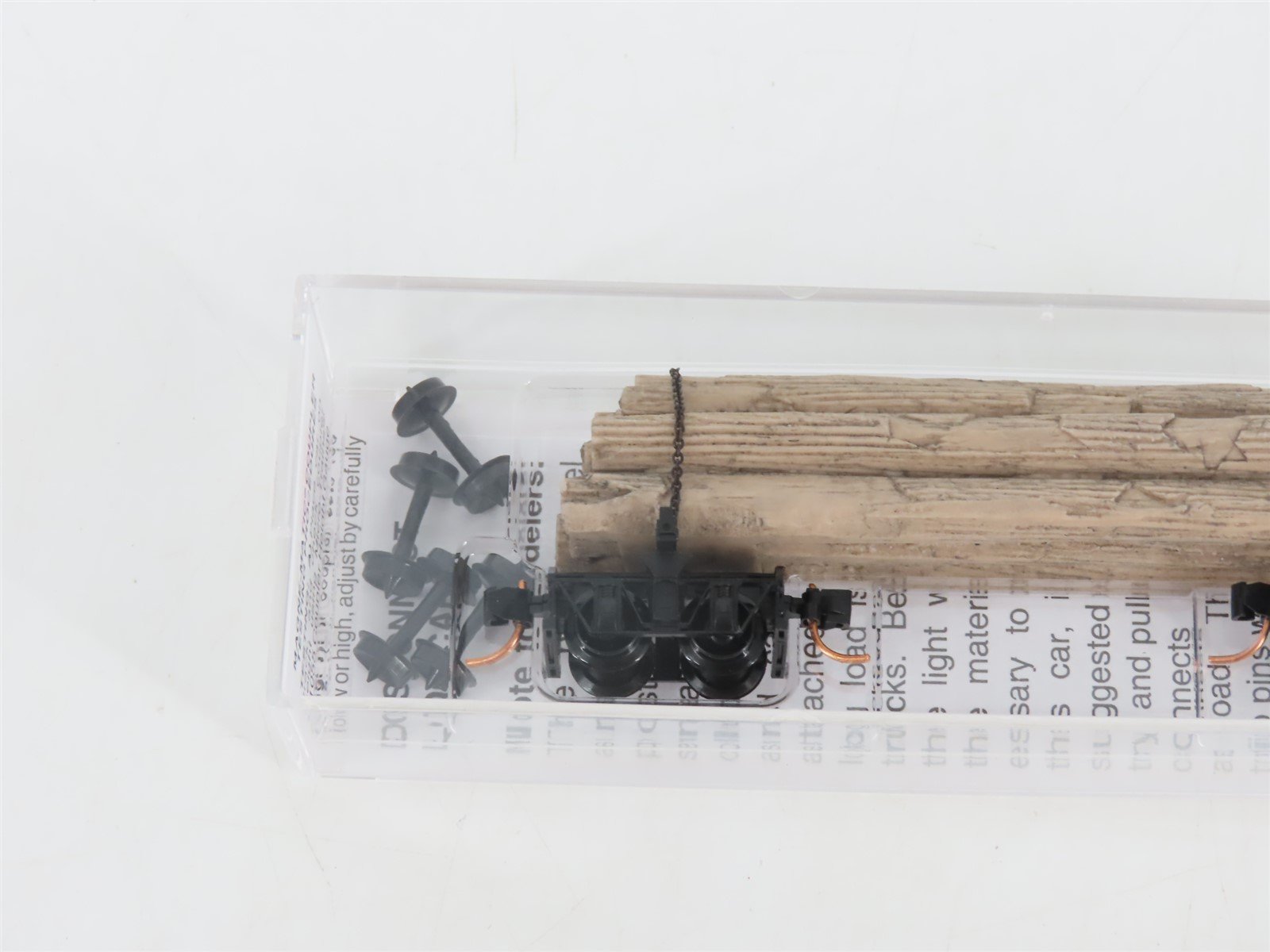 N Scale Micro-Trains MTL 11300710 Disconnect Log Car w/ Log Load