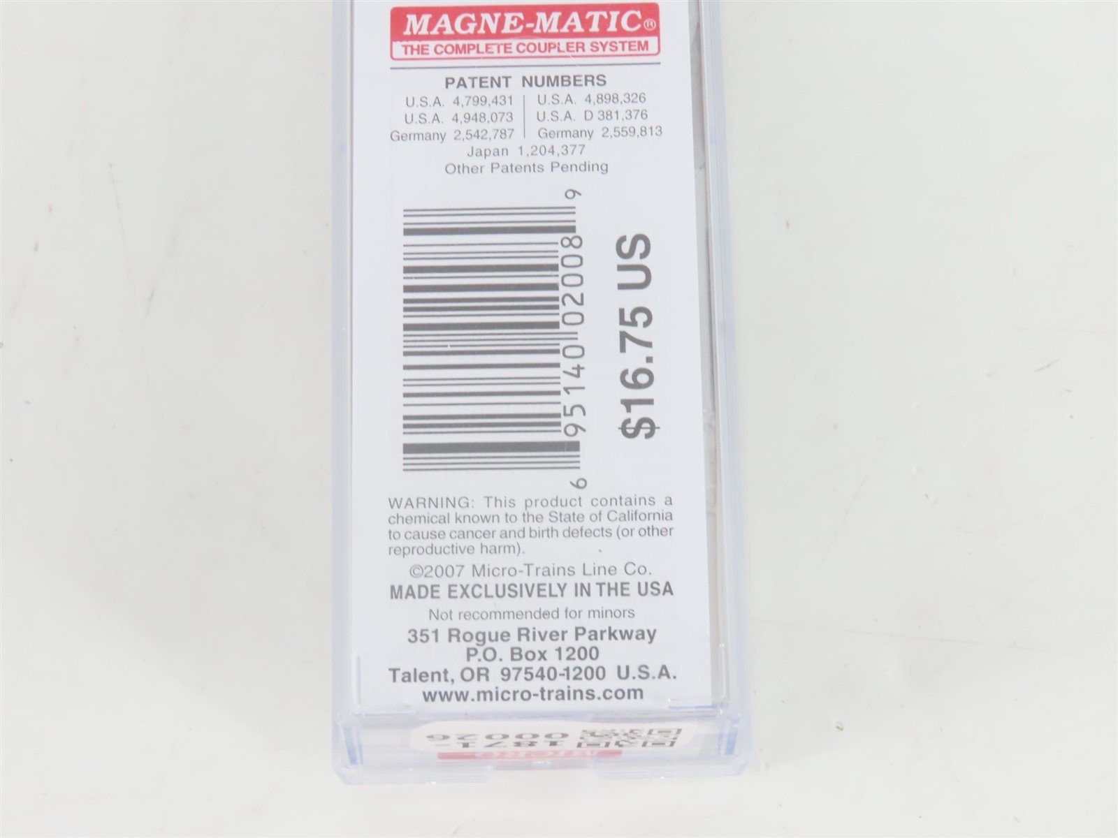 N Scale Micro-Trains MTL 11300530 30' Skeleton Log Car w/ Log Load