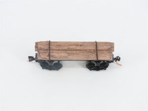 N Scale Micro-Trains MTL 113520 30' Skeleton Log Car w/ Log Load