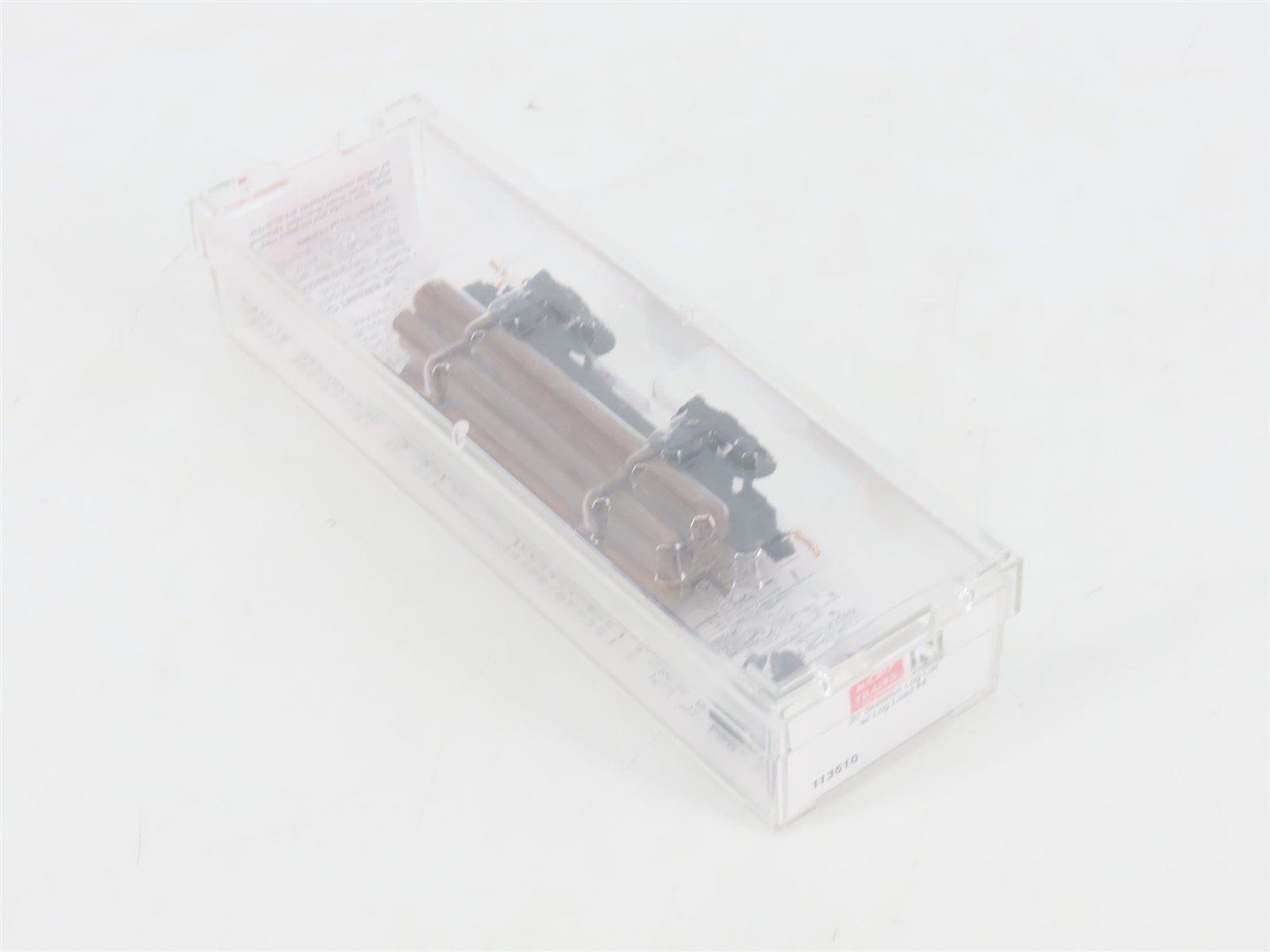 N Scale Micro-Trains MTL 113510 30' Skeleton Log Car w/ Log Load
