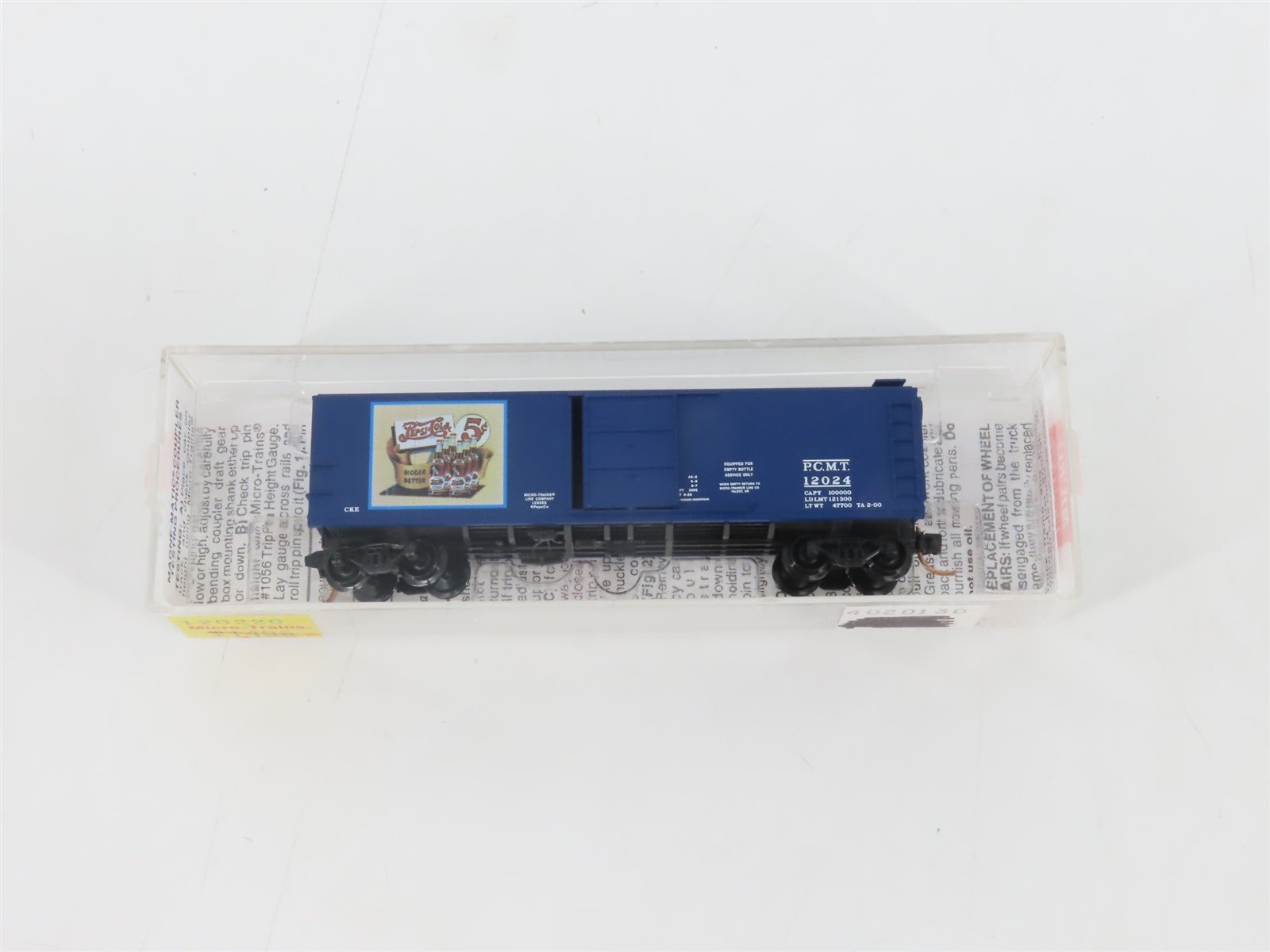 N Scale Micro-Trains MTL 120220 PCMT Pepsi-Cola 40' Steel Box Car #12024