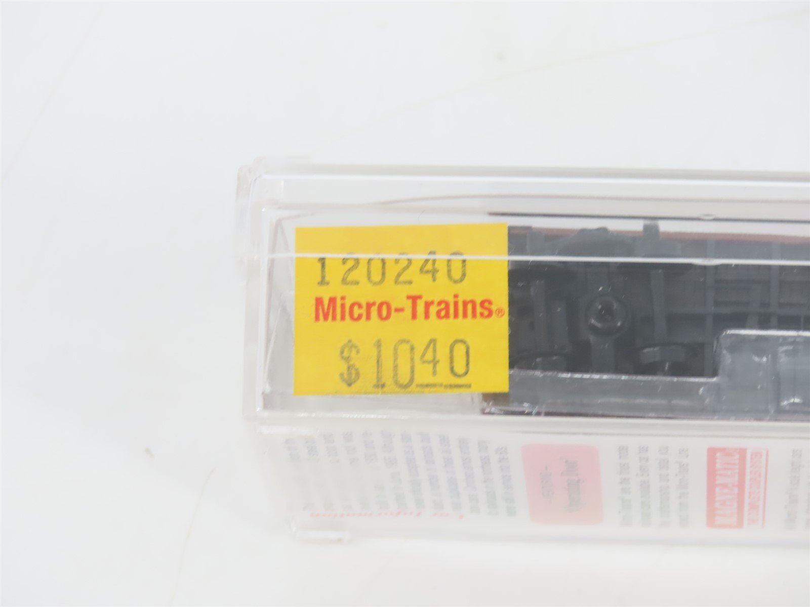 N Scale Micro-Trains MTL 120240 B&O Baltimore & Ohio 40' Box Car #276383