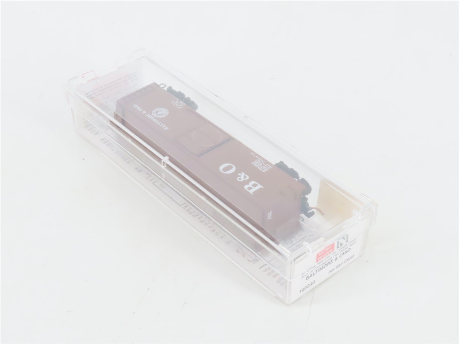 N Scale Micro-Trains MTL 120240 B&O Baltimore & Ohio 40' Box Car #276383