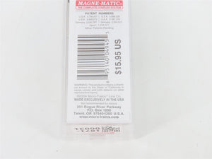 N Scale Micro-Trains MTL 113510 30' Skelton Log Car w/ Log Load